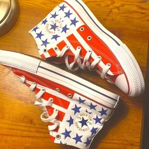 Converse All Star Chuck Taylor Red, White & Blue (New) no box.